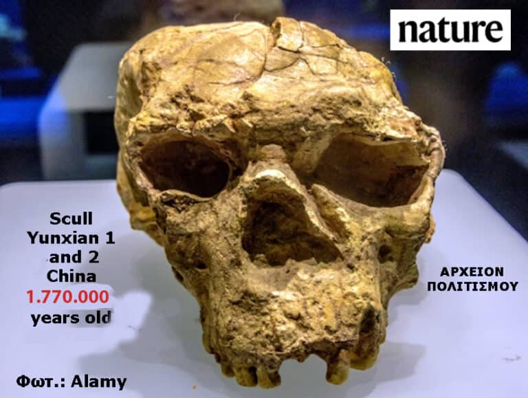 Εντυπωσιακά άθικτο ανθρώπινο κρανίο, 1.770.000 χρόνων ανακαλύφθηκε στην Κίνα, με ευρωπαϊκά χαρακτηριστικά! – του Γ. Λεκάκη