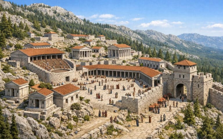 Η άγνωστη αρχαία ελληνική πόλη Σία, σε υψόμετρο 1.050 μ.! – του Γ. Λεκάκη